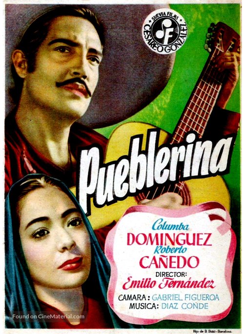 Pueblerina - Spanish Movie Poster