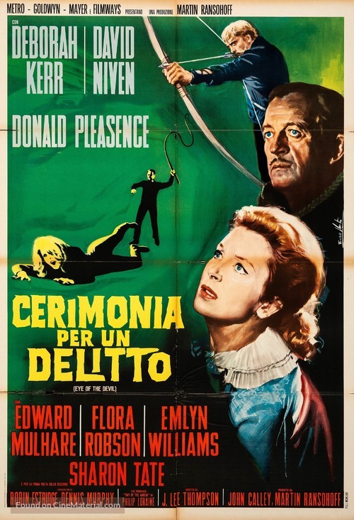 Eye of the Devil - Italian Movie Poster