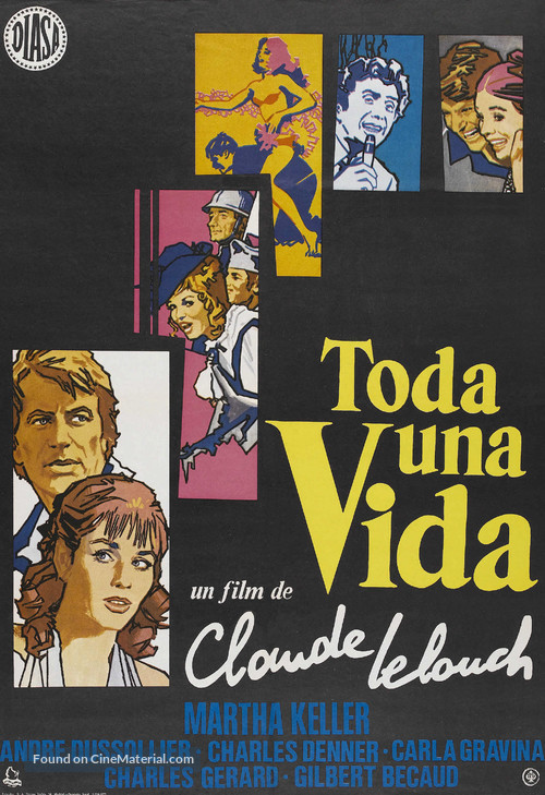 Toute une vie - Spanish Movie Poster