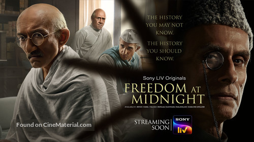 &quot;Freedom at Midnight&quot; - Indian Movie Poster