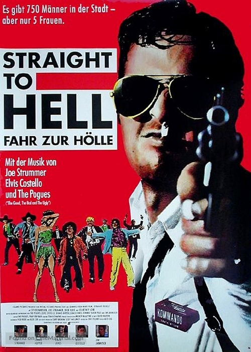 Straight to Hell - German Movie Poster