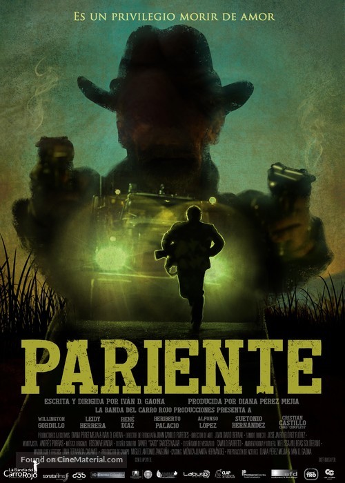 Pariente - Colombian Movie Poster