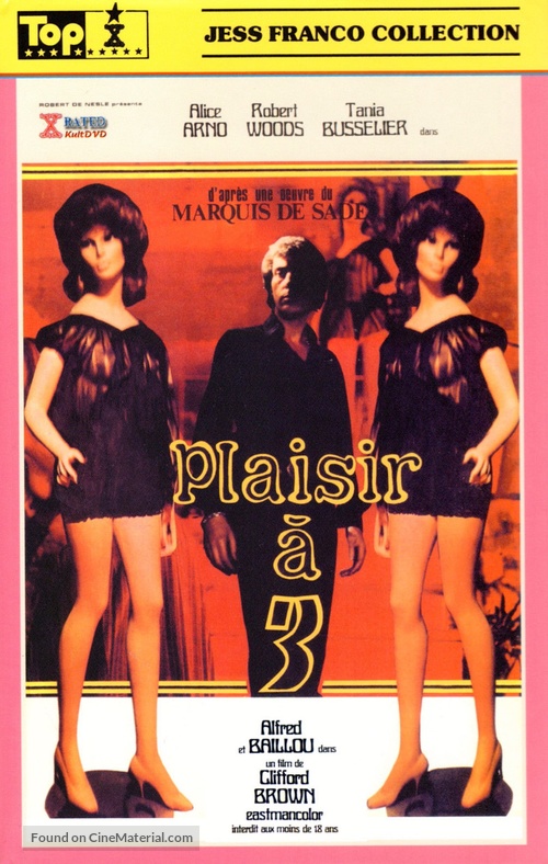 Plaisir &agrave; trois - German DVD movie cover