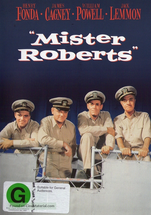 Mister Roberts - Australian Movie Cover