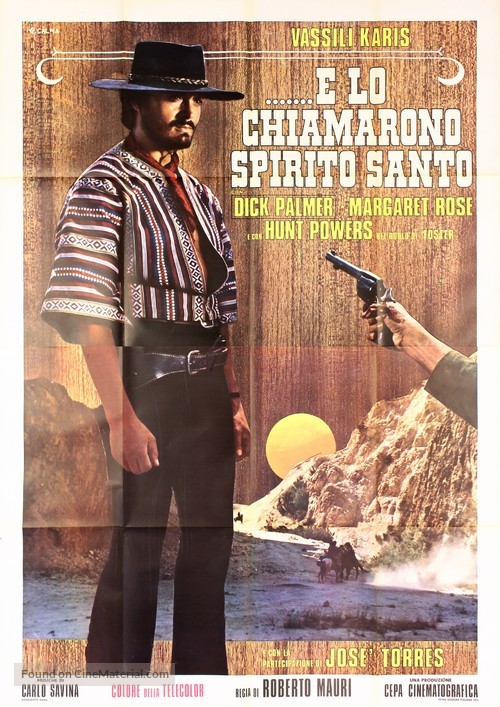 ...e lo chiamarono Spirito Santo - Italian Movie Poster