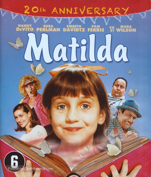 Matilda - Dutch Blu-Ray movie cover