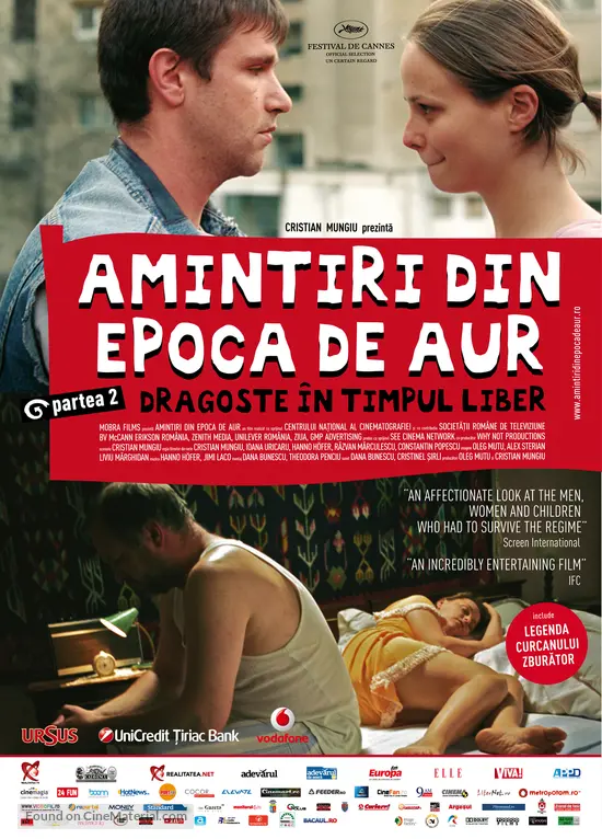 Amintiri Din Epoca De Aur 2009 Romanian Movie Poster