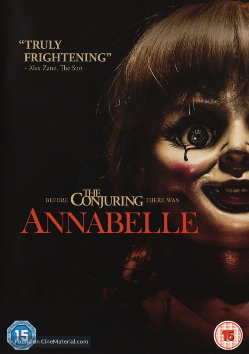 Annabelle - British DVD movie cover