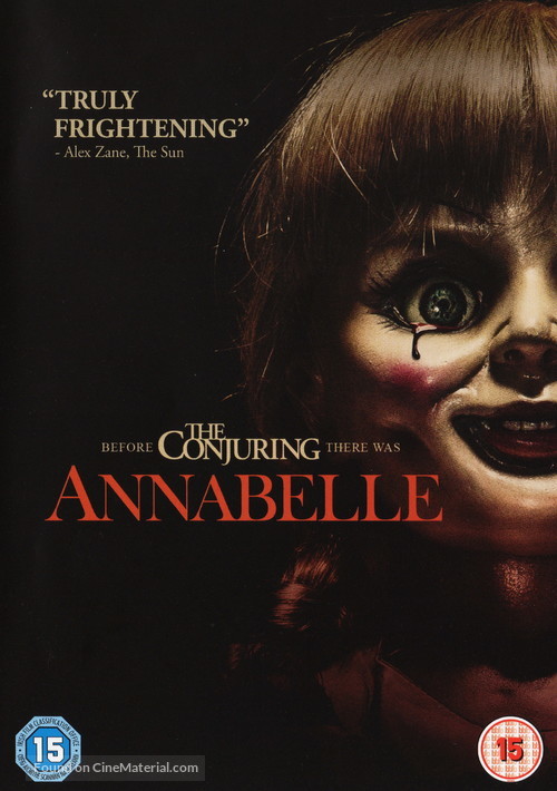 Annabelle - British DVD movie cover