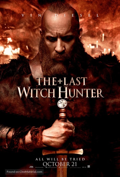 The Last Witch Hunter - British Movie Poster