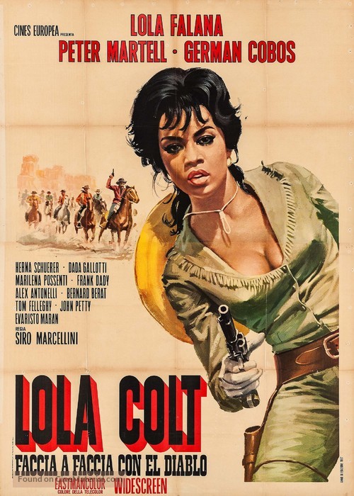 Lola Colt - Italian Movie Poster
