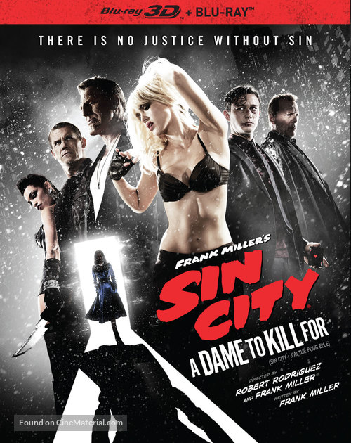 Sin City: A Dame to Kill For - Canadian Blu-Ray movie cover