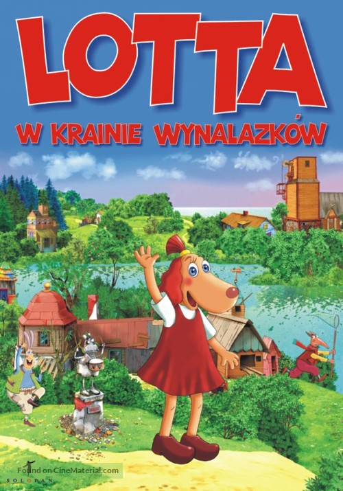 Leiutajatek&uuml;la Lotte - Polish DVD movie cover