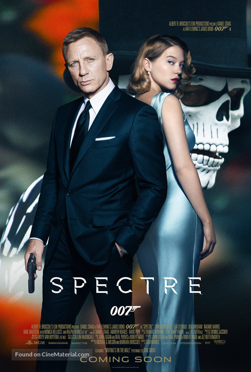 Spectre - British Movie Poster