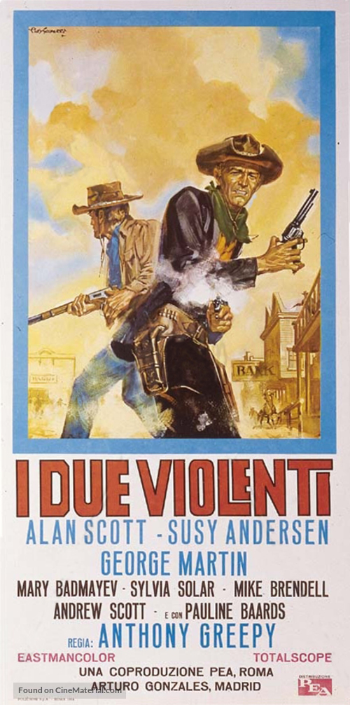 I due violenti - Italian Movie Poster