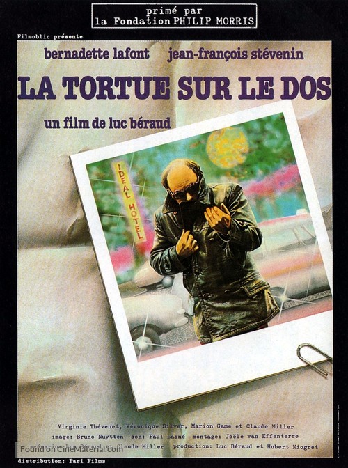 La tortue sur le dos - French Movie Poster