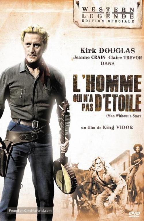 Man Without a Star - French DVD movie cover