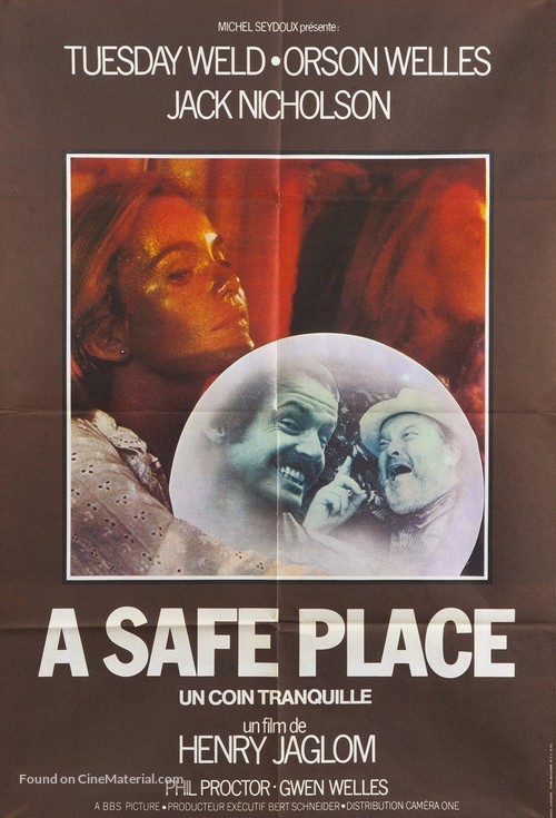 A Safe Place - French Movie Poster