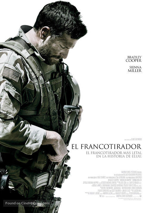 American Sniper - Spanish Movie Poster