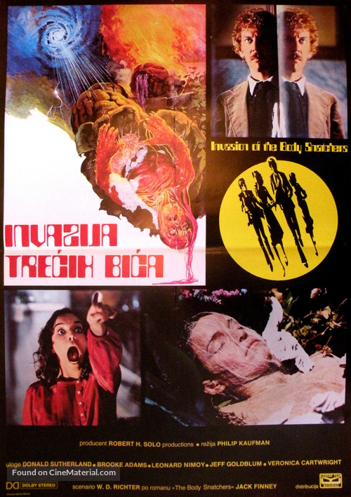 Invasion of the Body Snatchers - Yugoslav Movie Poster