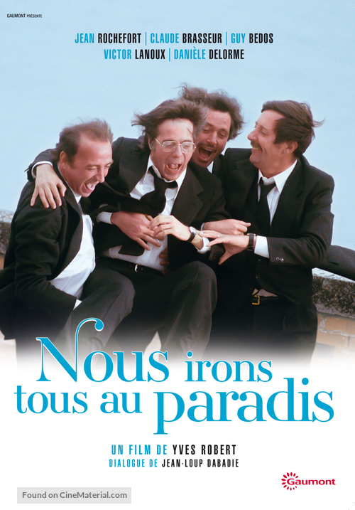 Nous irons tous au paradis - French DVD movie cover