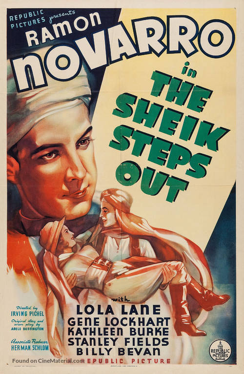 The Sheik Steps Out - Movie Poster