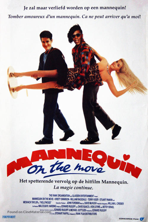 Mannequin: On the Move - Belgian Movie Poster