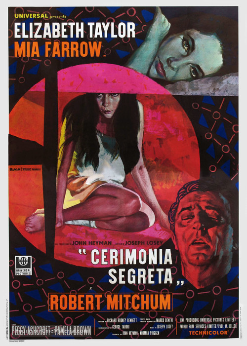 Secret Ceremony - Italian Movie Poster