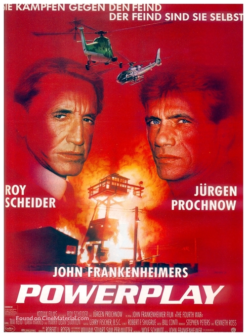 The Fourth War - German Movie Poster