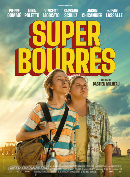 Super bourr&eacute;s - French Movie Poster