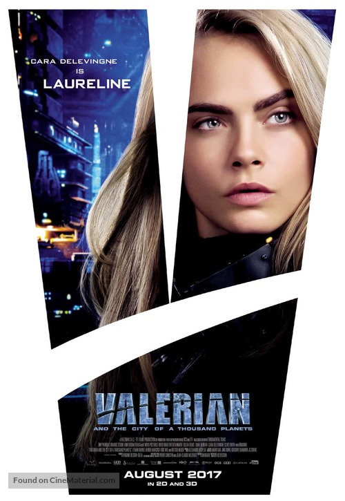 Valerian and the City of a Thousand Planets - Australian Movie Poster