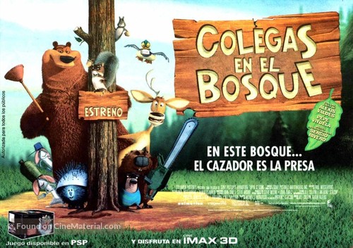 Open Season - Spanish Movie Poster