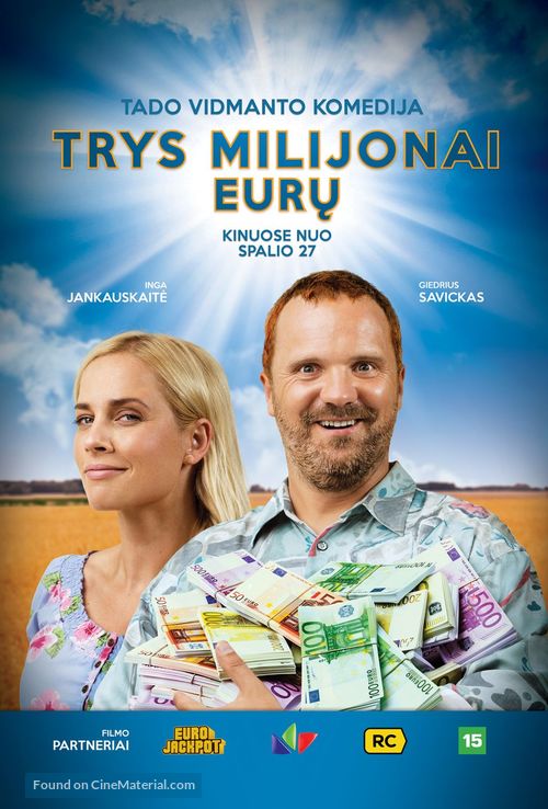 Trys Milijonai Euru - Lithuanian Movie Poster