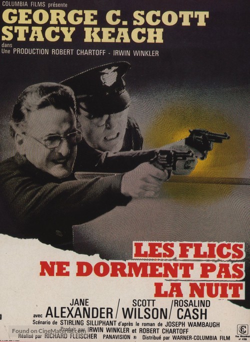The New Centurions - French Movie Poster