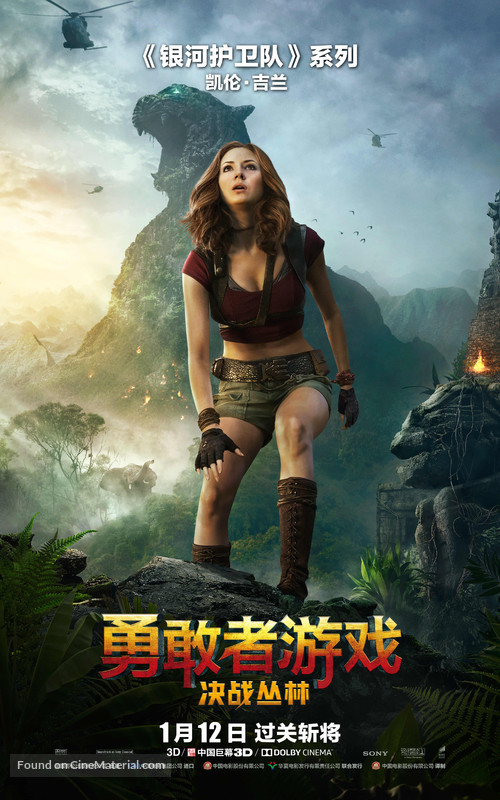 Jumanji: Welcome to the Jungle - Chinese Movie Poster