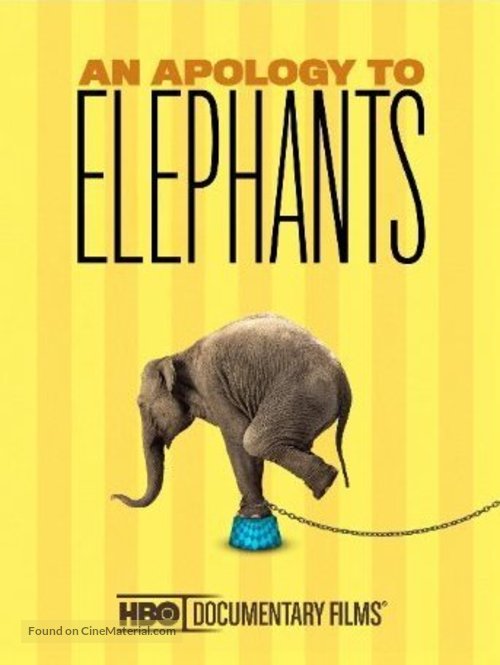 An Apology to Elephants - Blu-Ray movie cover