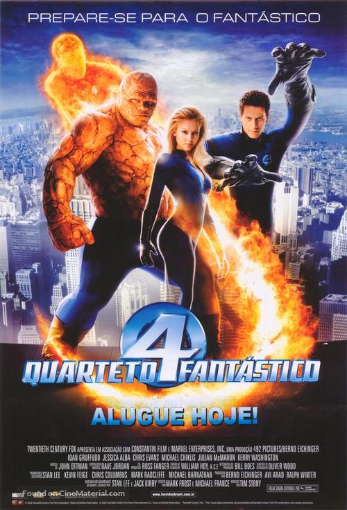 Fantastic Four - Brazilian Movie Poster