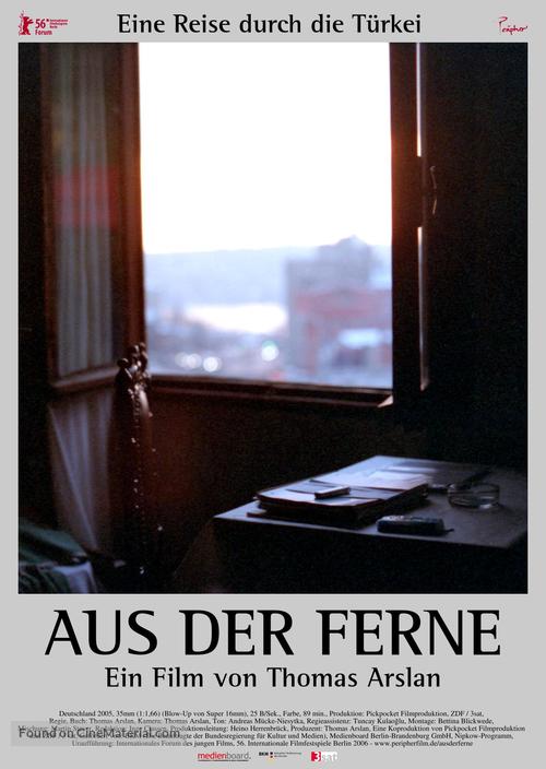 Aus der Ferne - German Movie Poster