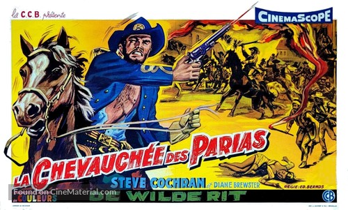 Quantrill&#039;s Raiders - Belgian Movie Poster