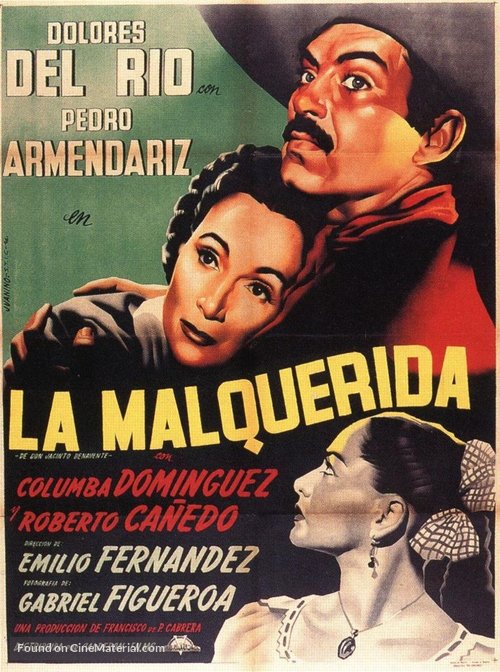 La malquerida - Mexican Movie Poster