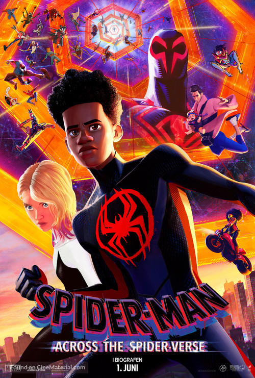 Spider-Man: Across the Spider-Verse - Danish Movie Poster