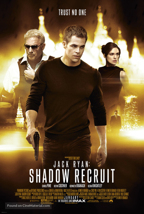 Jack Ryan: Shadow Recruit - Movie Poster