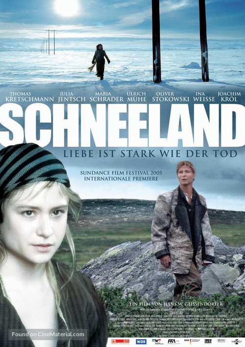 Schneeland - German Movie Poster