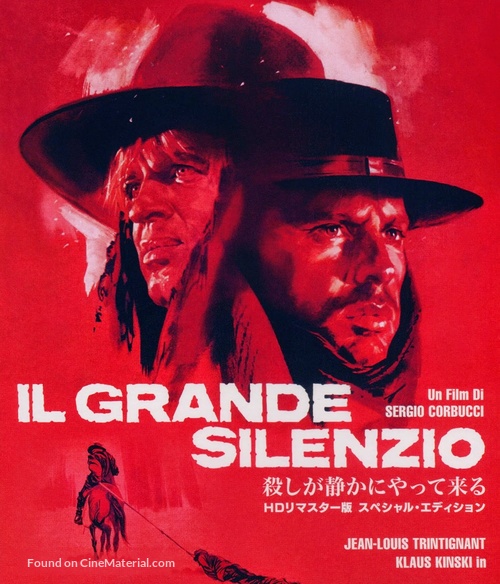 Il grande silenzio - Japanese Blu-Ray movie cover