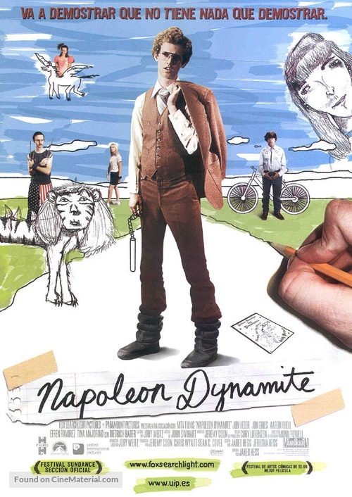 Napoleon Dynamite - Spanish Movie Poster