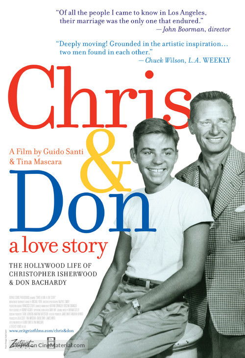 Chris &amp; Don. A Love Story - Movie Poster