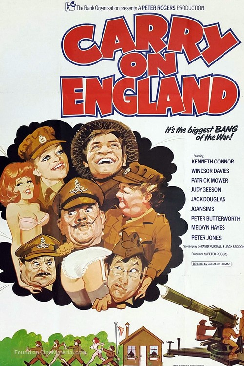 Carry on England - British Movie Poster