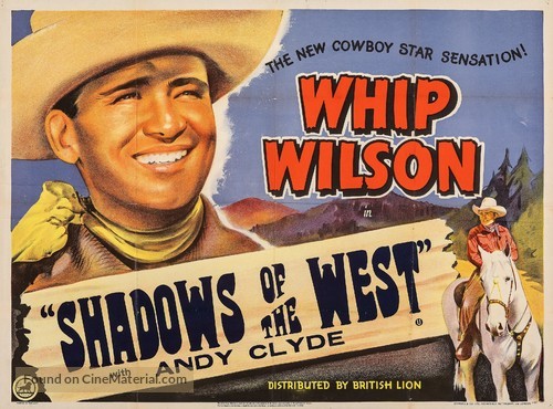 Shadows of the West - British Movie Poster