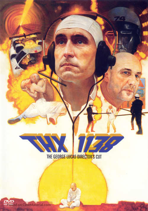 THX 1138 - DVD movie cover