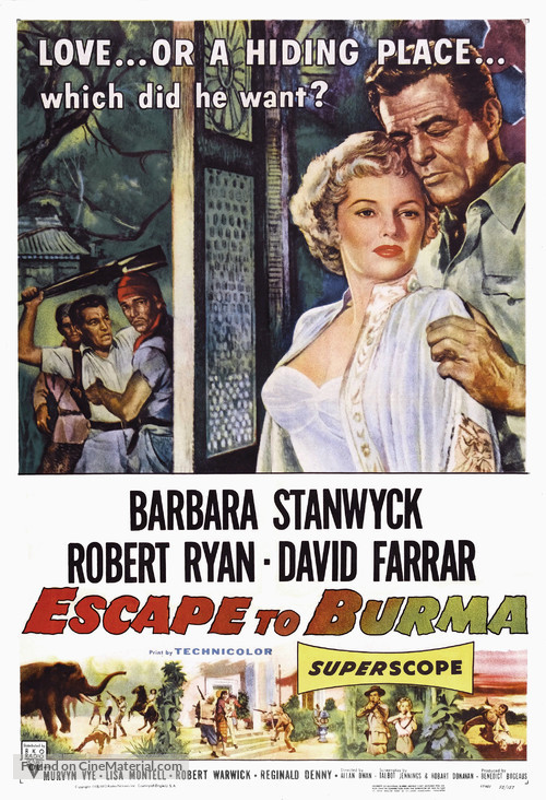 Escape to Burma - Movie Poster